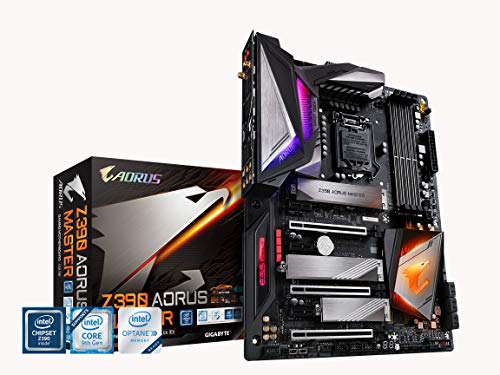 Gigabyte Z390 AORUS MASTER (Intel LGA1151/Z390/ATX/3xM.2 Thermal Guard/Onboard AC Wi-Fi/ESS Sabre DAC/Gaming Motherboard)
