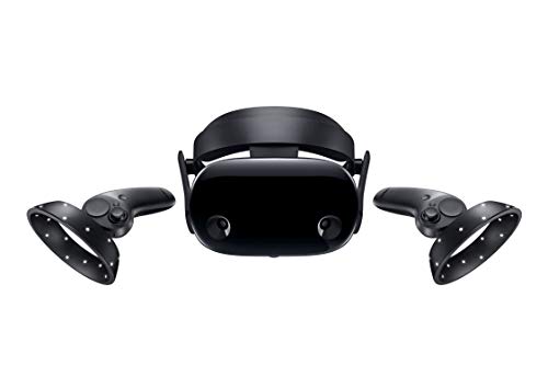 Samsung Electronics HMD Odyssey+ Windows Mixed Reality Headset with 2 Wireless Controllers 3.5" Black (XE800ZBA-HC1US)