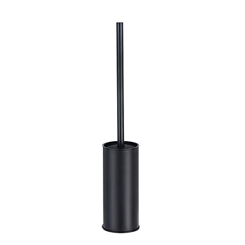 Stainless Steel 304 Rubber Painted Black Toilet Brush Cleaning Tool Holder with Toilet Brush