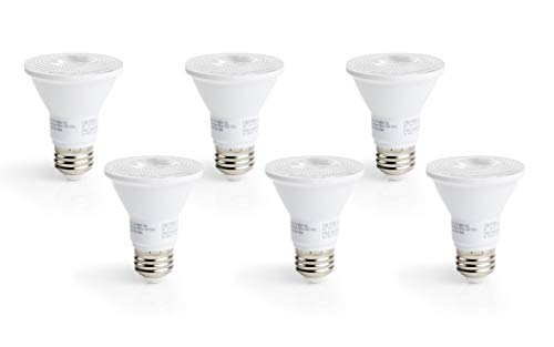 Book Cover Bakersmith LED PAR20 Dimmable Bulbs - 6-Pack, 3000K, 8W (50W Equivalent), Triac Dimming, 90 CRI, 520 Lumen, E26 Base, Energy Star Certified & UL Listed