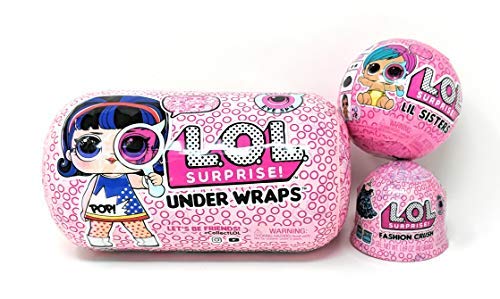 Book Cover L.O.L. Surprise! Under Wraps Eye Spy Series 4-1 Bundle with LOL Lil Sister Wave 2 and Fashion Crush