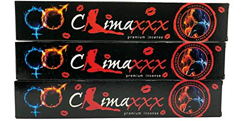 Nandita CLIMAXXX Premium Masala Incense Sticks - Pack of 3 (15 Gram Each)