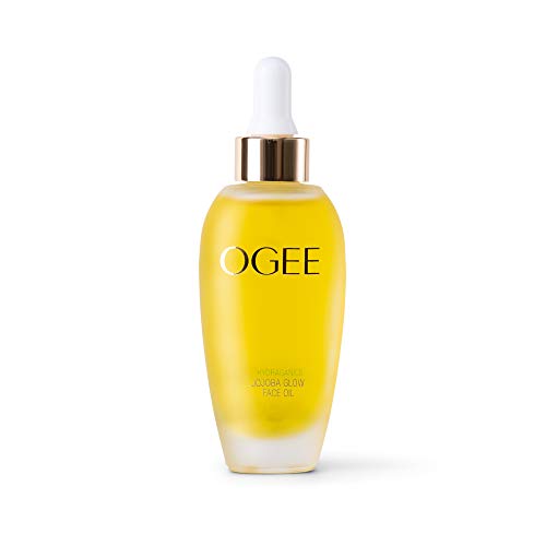 Book Cover Ogee Jojoba Glow Face Oil â€“ Organic & Natural, Moisturizing, Multi-Tasking Facial Treatment Oil (30ml)