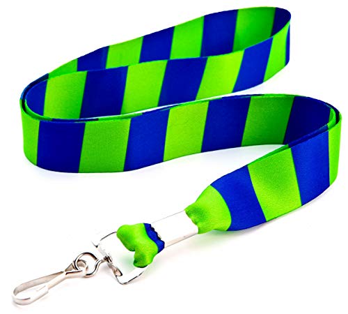 Cute Lanyard, Ultra Soft Quality Construction Non-Breakaway Stylish- Cool Lanyards for Women, Men, Keys- Perfect for Conventions Conferences Trade Shows Schools Work-Key chain and more!