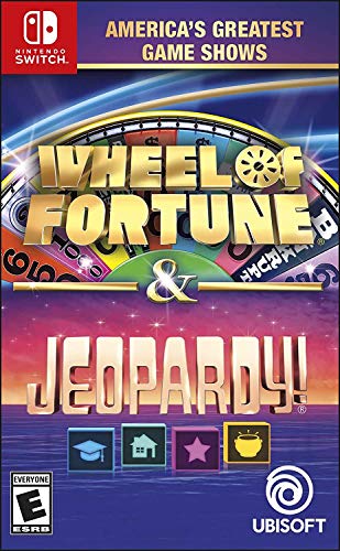 Book Cover America's Greatest Game Shows: Wheel of Fortune & Jeopardy! - Nintendo Switch Standard Edition