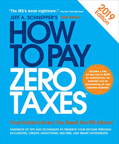 Book Cover How to Pay Zero Taxes, 2019
