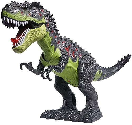 Book Cover T Rex Dinosaurs for Boys, T rex Toy, Tyrannosaurus Rex, Dinosaur Walking Dinosaur Toys for Kids, Realistic Trex Dinosaur Toy, Moving Glowing Dino Figure Gift by CifToys