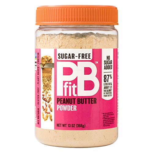 Book Cover BetterBody Foods PBfit Sugar-Free, Made with Erythritol and Monk Fruit, All-Natural Peanut Butter Powder 368g (13 Ounces)