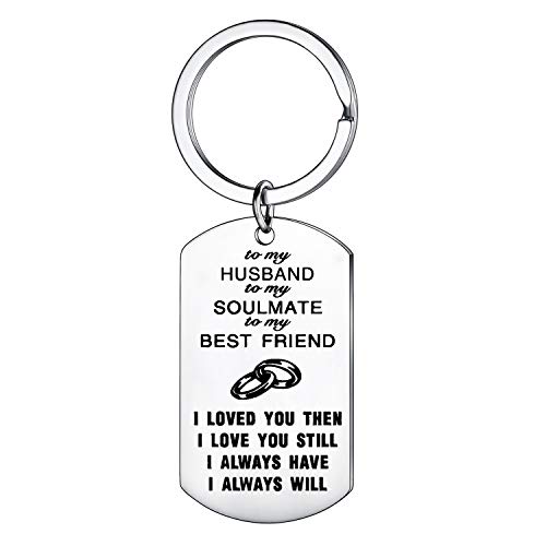 Husband Gifts To My Husband Keychain To My Soulmate Love Valentines Day Anniversary Day Gifts Christmas Gift For Husband From Wife