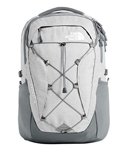 The North Face Women's Borealis Backpack, Tnf White Metallic Melange/Mid Grey