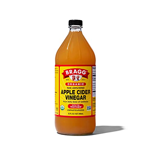 Book Cover Bragg Organic Apple Cider Vinegar With the Motherâ€“ USDA Certified Organic â€“ Raw, Unfiltered All Natural Ingredients, 32 ounce