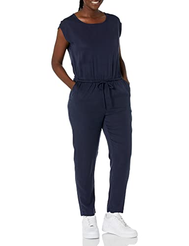 Daily Ritual Women's Tencel Short-Sleeve Jumpsuit