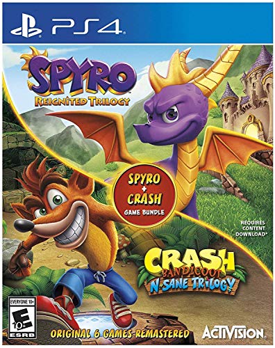 Book Cover Spyro Crash Remastered Bundle - PlayStation 4