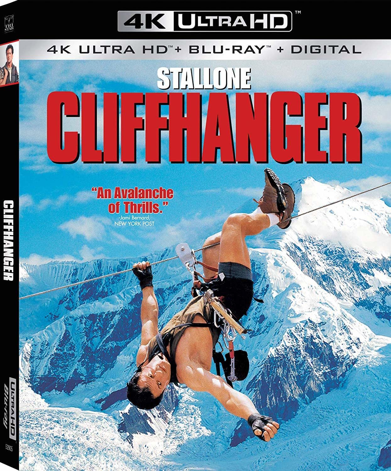 Book Cover Cliffhanger [Blu-ray]