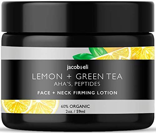 Book Cover Face & Neck Firming Cream - Top Influencer - Organic & Vegan - Helps With Anti-Wrinkle & Firming Skin Packed with Plant Stem Cells, Castor Oil, Vitamin E, AHAs, Peptides, Lemon Extract & More