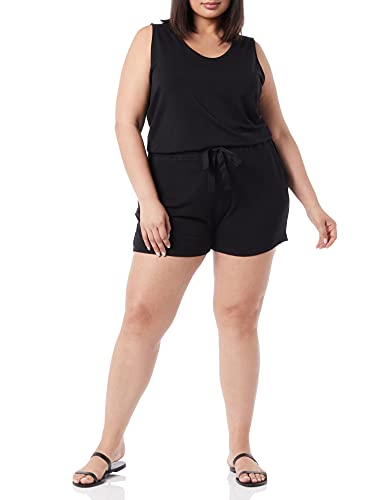 Daily Ritual Women's Supersoft Terry Relaxed-Fit Sleeveless Scoopneck Jumpsuit