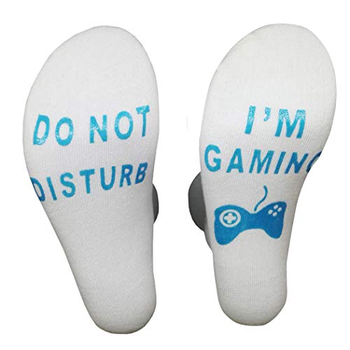 akiido If You Can Read This Please Bring Me a Beer Wine Coffee Pizza Socks Funny Saying Knitting Socks