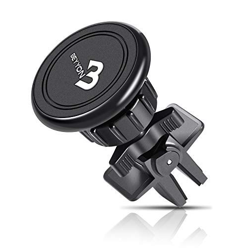 BEYYON Air Vent Phone Holder for Car Universal Magnetic Car Phone Mount Cradle with Twist-Lock for iPhone Xs/Xs Max/XR/X/8/8Plus/6s, Samsung Galaxy S8 Edge/S7/S6/Note 9, Huawei, Google Nexus and More