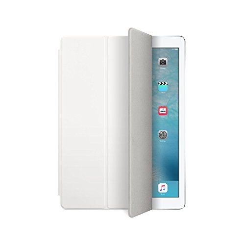 Book Cover Apple Smart Screen Cover for 12.9in iPad Pro, White (MLJK2ZM/A) (Renewed)