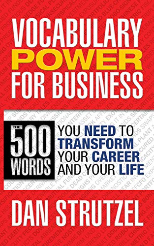 Book Cover Vocabulary Power for Business: 500 Words You Need to Transform Your Career and Your Life