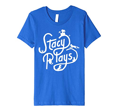 Book Cover Kids StacyPlays Logo T-Shirt