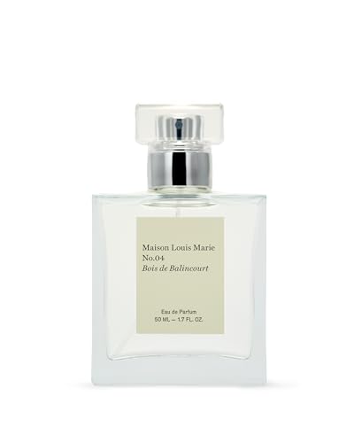 Maison Louis Marie - No.04 Bois de Balincourt Natural Eau de Parfum Spray | Luxury Clean Beauty + Non-Toxic Fragrance (1.7 fl oz | 50 ml)