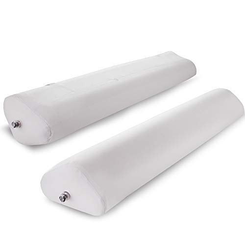 Bed Rails Bumpers for Toddlers, (2-Pack) Olarhike Inflatable and Water-Resistant Baby Safety Bed Rail Pillow Guard Bumpers for Home, Travel