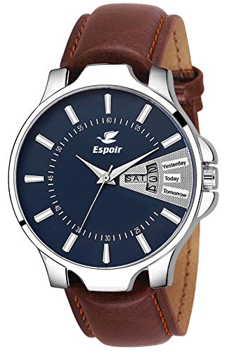 Espoir Analog Blue Dial Men's Watch-LCS-96145