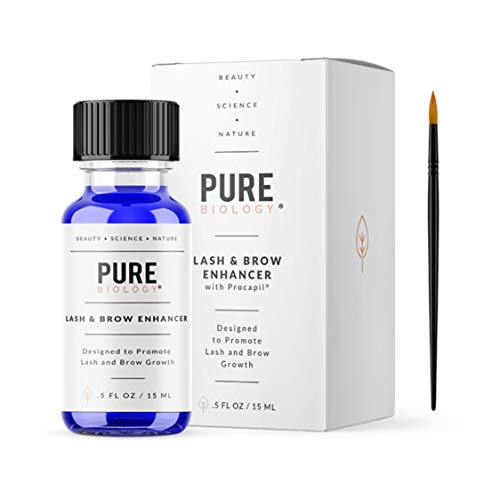 Premium Eyelash Growth Serum & Eyebrow Enhancer â€“ Castor Oil, Biotin, Green Tea Extract, Natural DHT Blockers & Breakthrough Hair Growth Stimulating Complex for Men & Women