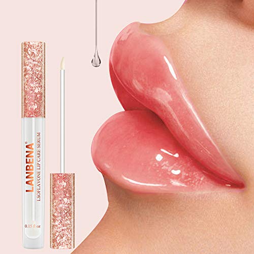LANBENA Lips Care Serum,Moisturizing and Plumping Lips Creating Sexy Doodle Lips, Reduce Fine Lines,Beauty Lipstick