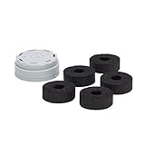 HYDAWAY Replacement Filter Pack | 6 BPA-Free Carbon Block Water Filters for HYDAWAY 2.0 Collapsible Water Bottles | One Size Fits All