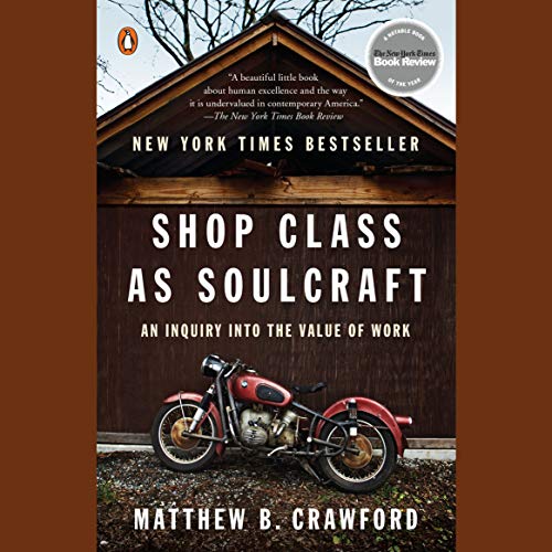 Shop Class as Soulcraft: An Inquiry into the Value of Work