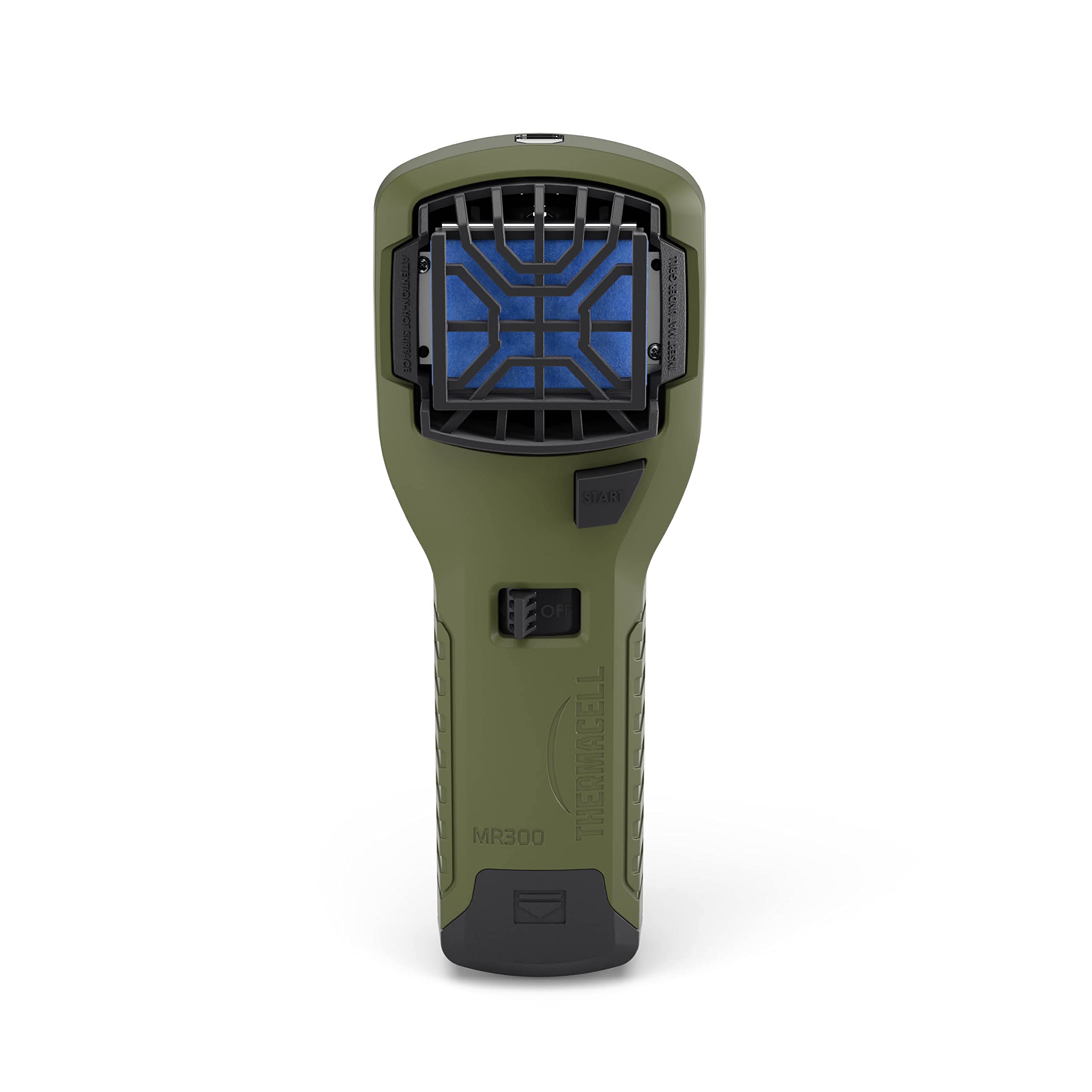 Thermacell MR300 Portable Mosquito Repeller, Green; Effective Mosquito Repellent; Includes 12 Hours of Refills; No Spray, No DEET, No Open Flame; Scent-Free Bug Spray Alternative Olive Green Mr300 Repeller