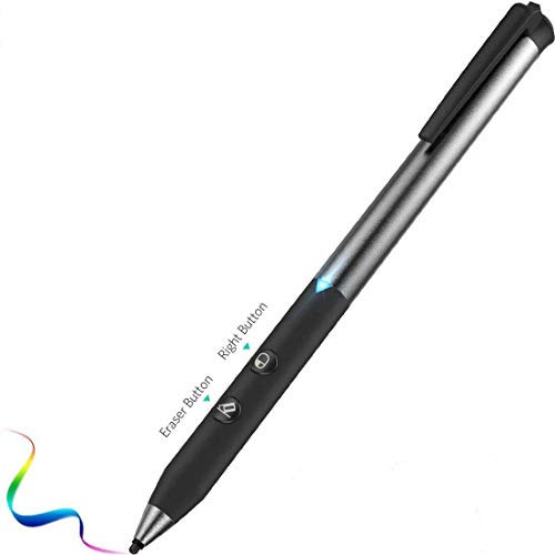 Surface Pen Support 500Hrs Working & 180Day Standby Surface Pro Pen 1024 Pressure Sensitivity Rechargeable Surface Go Pen For Drawing Compatible with Surface Pro/Laptop/Book/Studio/Surface Neo