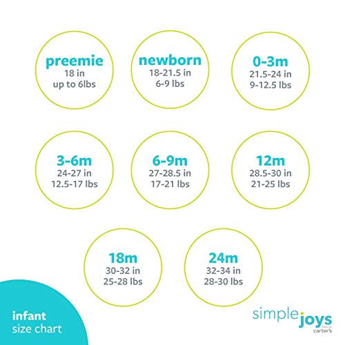 Simple Joys by Carter's Baby 2-Pack Cotton Footless Sleep and Play