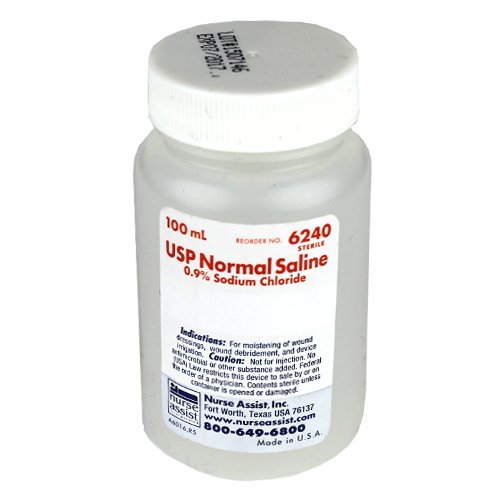 USP Normal Saline 0.9% Sodium Chloride 100ml 6pack