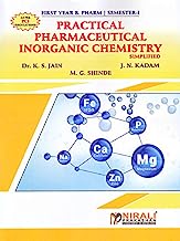Practical Book of Pharmaceutical Inorganic Chemistry - First Year (FY) BPharmacy - Semester 1 - As Per PCI Syllabus
