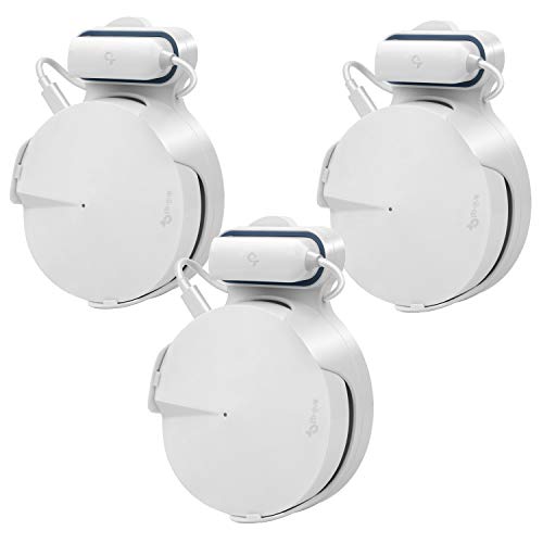 STANSTAR Wall Mount for TP-Link Deco M5 Whole Home Mesh WiFi System, Sturdy Bracket Holder for TP-Link Deco M5 Space Saving TP-Link Router Wall Holder Plug in Without Messy Wires or Screws