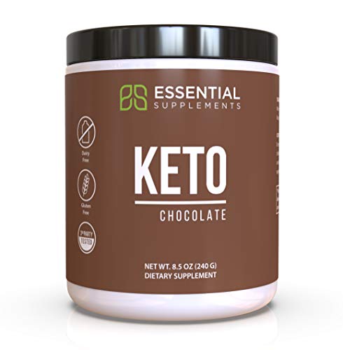 Book Cover Essential Supplements® Exogenous Ketones Keto BHB Chocolate Powder for Ketogenic Diet | Supports Weight Loss, Energy, Focus and Ketosis | Beta-Hydroxybutyrate Ketone Supplement