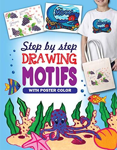 STEP BY STEP DRAWING MOTIFS (English Edition)