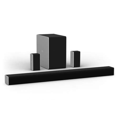 VIZIO SB36512-F6 36â€ 5.1.2 Channel Home Theater Surround Sound Bar with Dolby Atmos Wireless Subwoofer,Bluetooth,Chromecast built-in,Works with Google Assistant,HDMI ARC,Digital Coaxial,Optical