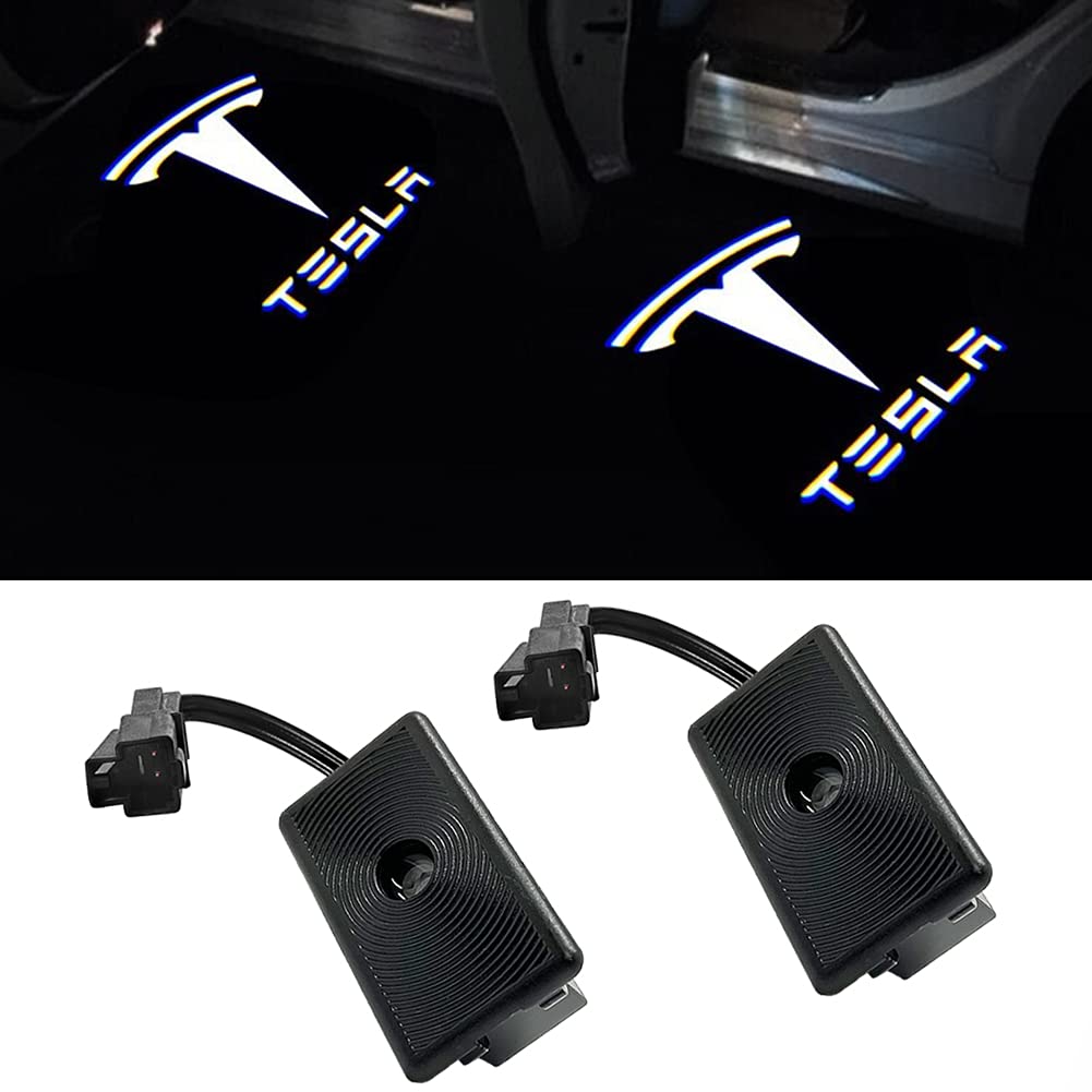 Nissan Projector Door Lights, Laser Projector Ghost Shadow Lights, LED Welcome Light, Courtesy Nissan Emblem Lamp Bulbs Easy Installation for Altima AMADAR TITAN Pathfinder QUEST MAXIMA