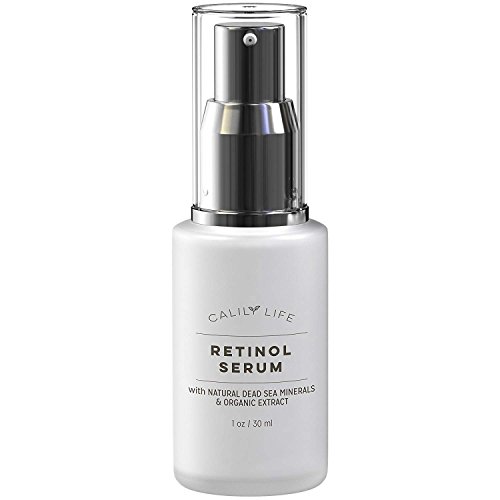 Calily Life Organic Anti-Aging Retinol Serum with Dead Sea Minerals, 1 Fl. Oz.