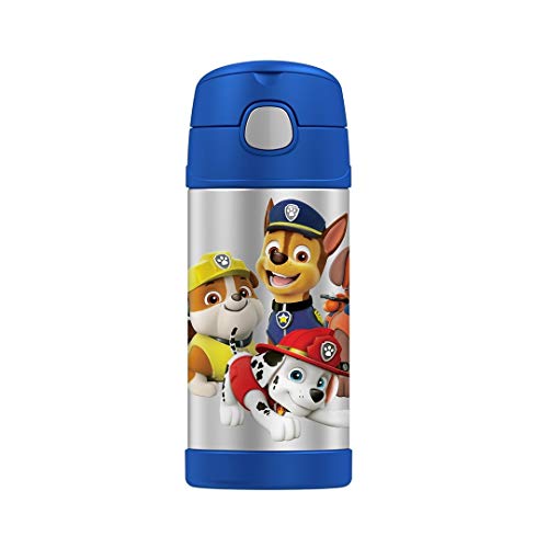 Book Cover Thermos FUNtainer 12 Ounce Bottle (12 Ounce, Paw Patrol Navy)
