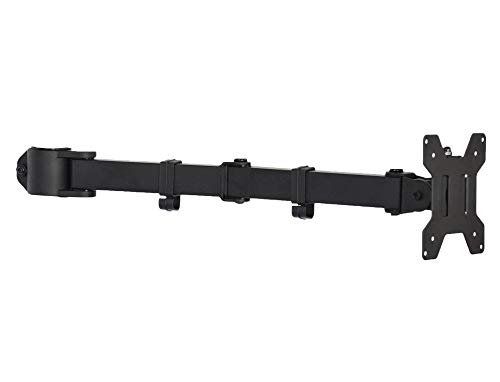 VIVO Fully Adjustable Single Monitor Arm for Desk Mount Stand, Monitor Arm for 1 Screen up to 27 inches, Black, PT-SD-AM01A