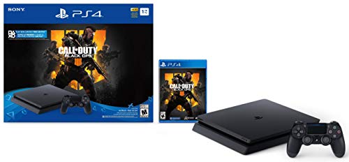 Book Cover PlayStation 4 Slim 1TB Console - Call of Duty: Black Ops 4 Bundle