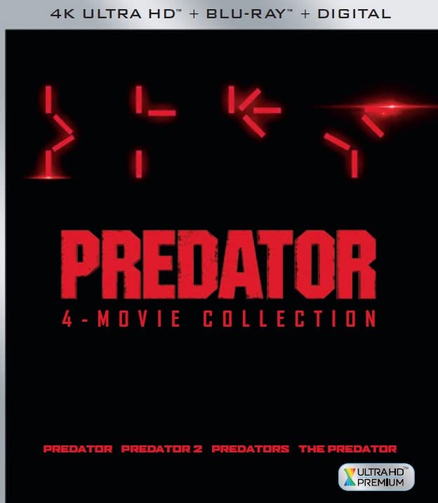 Book Cover Predator: 4-Movie Collection [Blu-ray] [4K UHD]