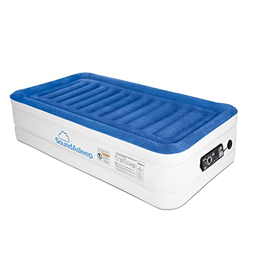 Book Cover SoundAsleep CloudNine Series Air Mattress with Dual Smart Pump Technology by SoundAsleep Products - Twin Size
