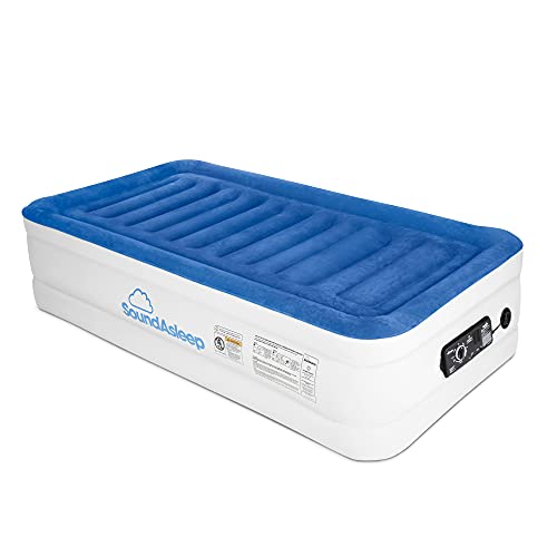 SoundAsleep CloudNine Series Air Mattress with Dual Smart Pump Technology by SoundAsleep Products - Twin Size