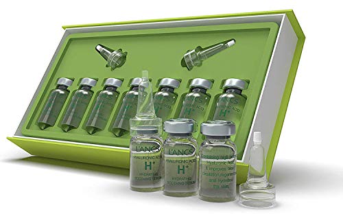 100% Pure Hyaluronic Acid Serum for Skin Contains Natural Moisturizing Factor""Tri-HA Cell Signaling Complex"",Fully Moisturized Cells,Awaken Skin Energy,Leave Skin Soft and Smooth (8ml7 bottles)